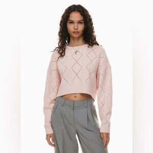 Sunday Best Peggy Cropped Sweater Size XS Like New